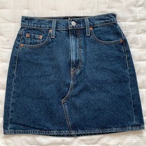 Levi Strauss denim skirt